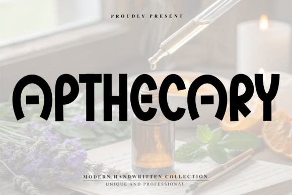 Apthecary: The Warmth of Handwritten Charm in Modern Design