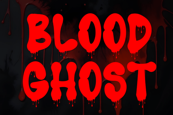 Blood Ghost: A Casual Display Font for Modern Creatives