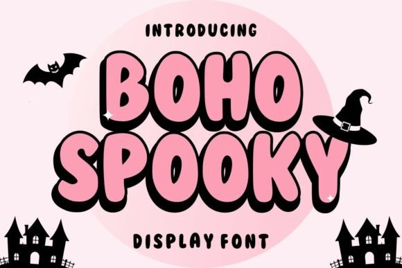 Boho Spooky: A Playful Font for Creative Design Projects