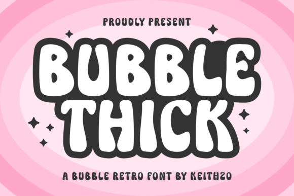 Bubble Thick: A Whimsical Font for Creative Expression