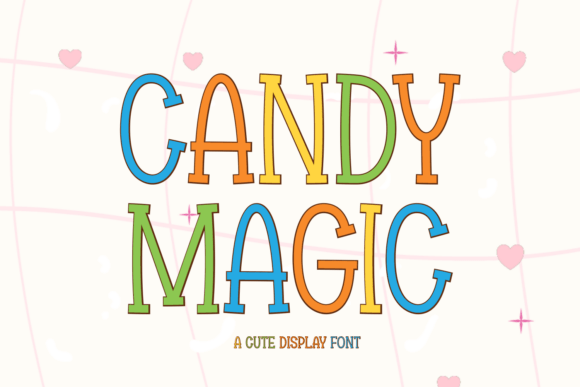 Candy Magic: The Perfect Font for Christmas Cheer and Childlike Creativity