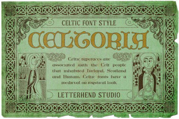 Celtoria: A Modern Celtic Font with Timeless Appeal