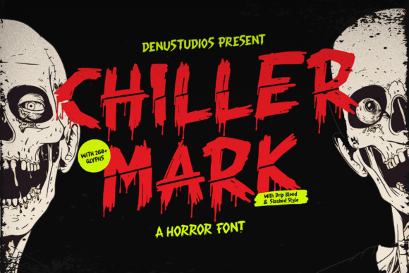 Chiller Mark: The Ultimate Horror Font for Bone-Chilling Designs