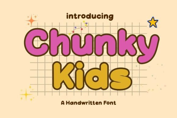 Chunky Kids Font: Playful Typography for Engaging Designs