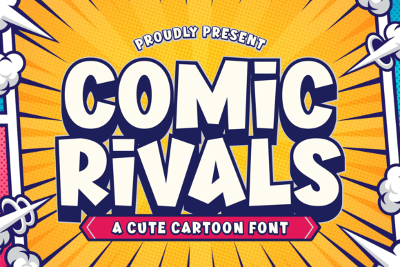 Comic Rivals: A Playful Font That Brings Personality to Your Designs