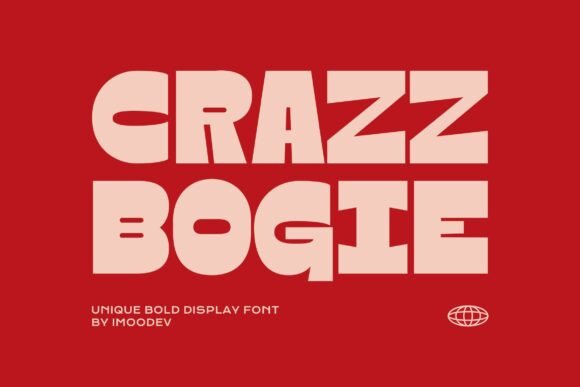 Crazy Bogie: A Bold Typeface for Dynamic Design