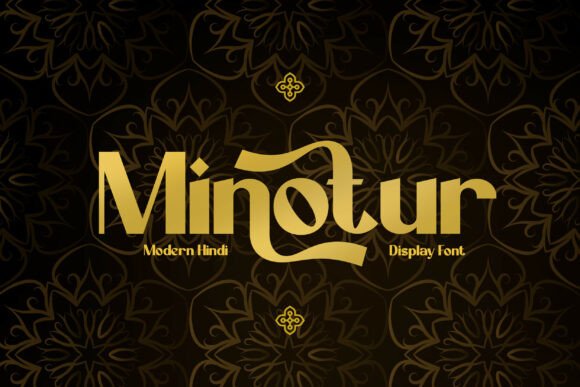 Minotur: Elevating Design with Elegant Hindi Typography