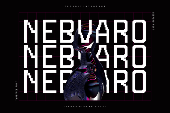 Nebvaro: A Futuristic Font for Modern Design Needs