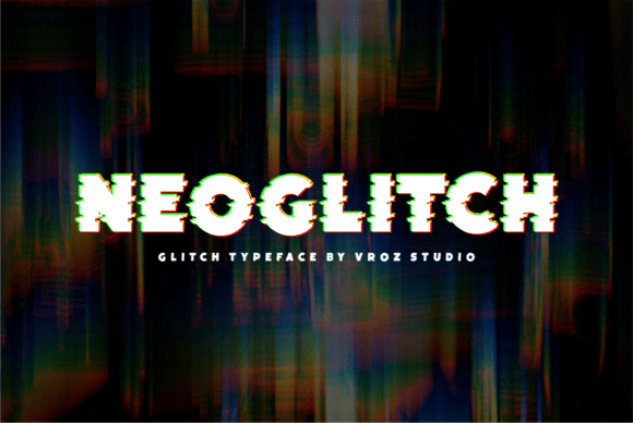 Neoglitch: A Modern Font with a Digital Edge