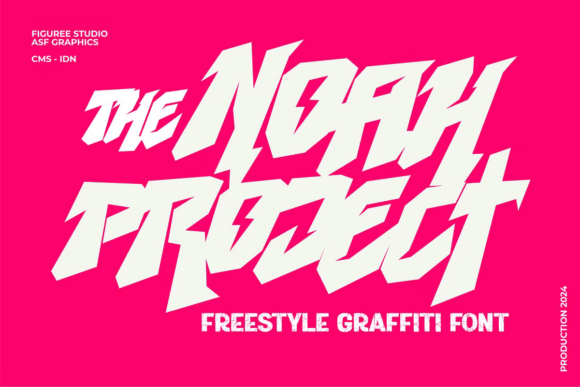 Noah Project: Merging Graffiti and Typography for Bold Urban Design