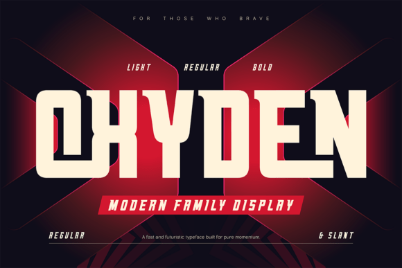 Oxyden: A Bold Display Font for Modern Designers