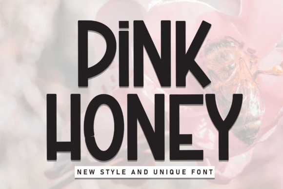 Pink Honey: A Fresh Font for Modern Design Projects