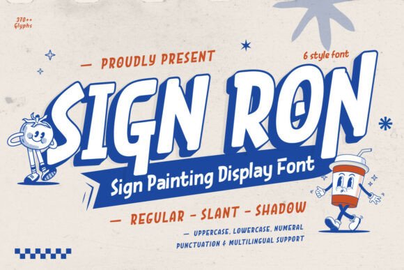 Sign Ron: Elevating Design with Vintage Charm and Bold Craftsmanship