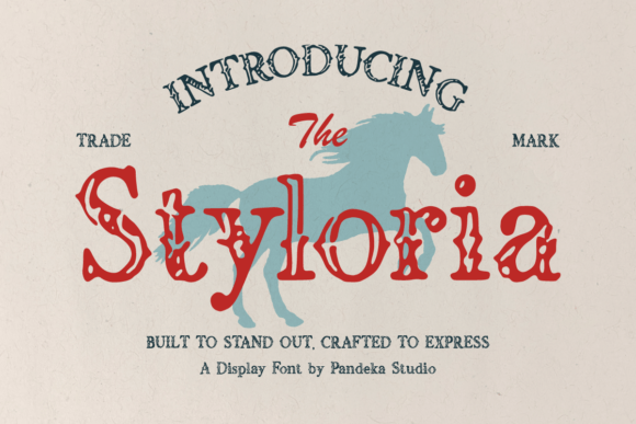 Styloria: The Bold Vintage Font That Brings Western Charm to Life