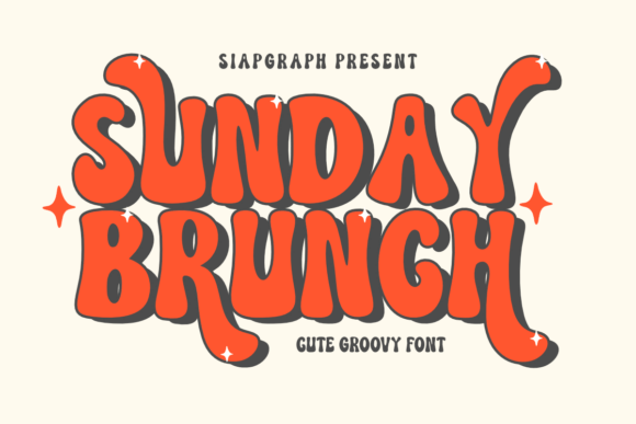 Sunday Brunch: A Playful Font with Retro Charm
