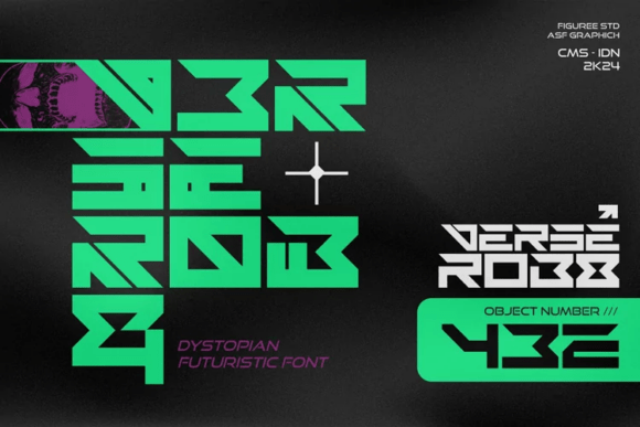 Verse Robo: A Futuristic Font for Bold Design Statements
